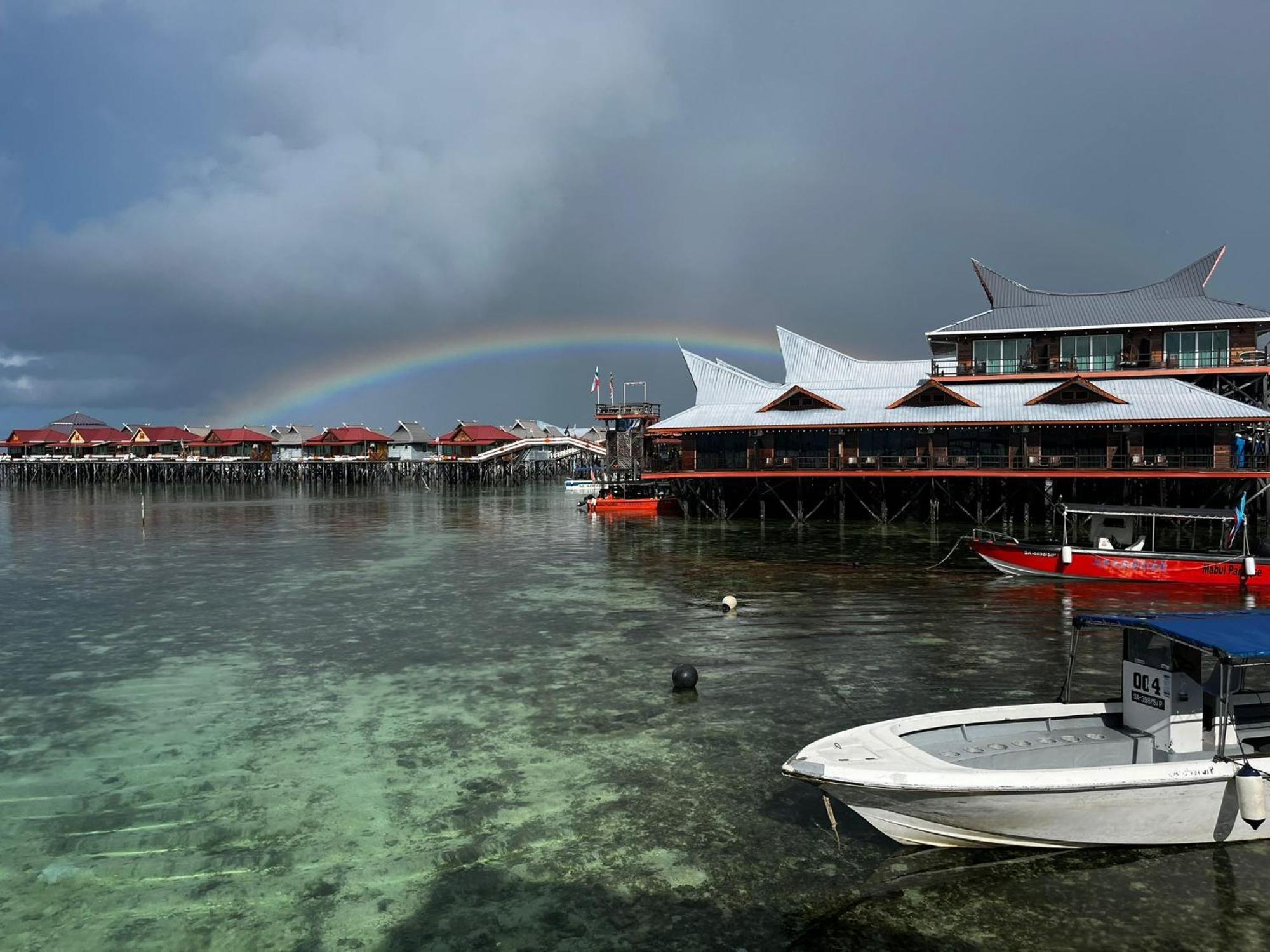 Mabul Backpackers Apartamento Mabul Island Exterior foto