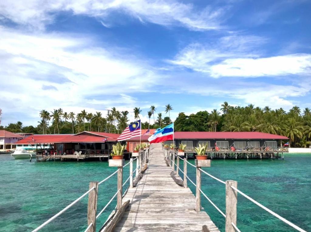 Mabul Backpackers Apartamento Mabul Island Exterior foto